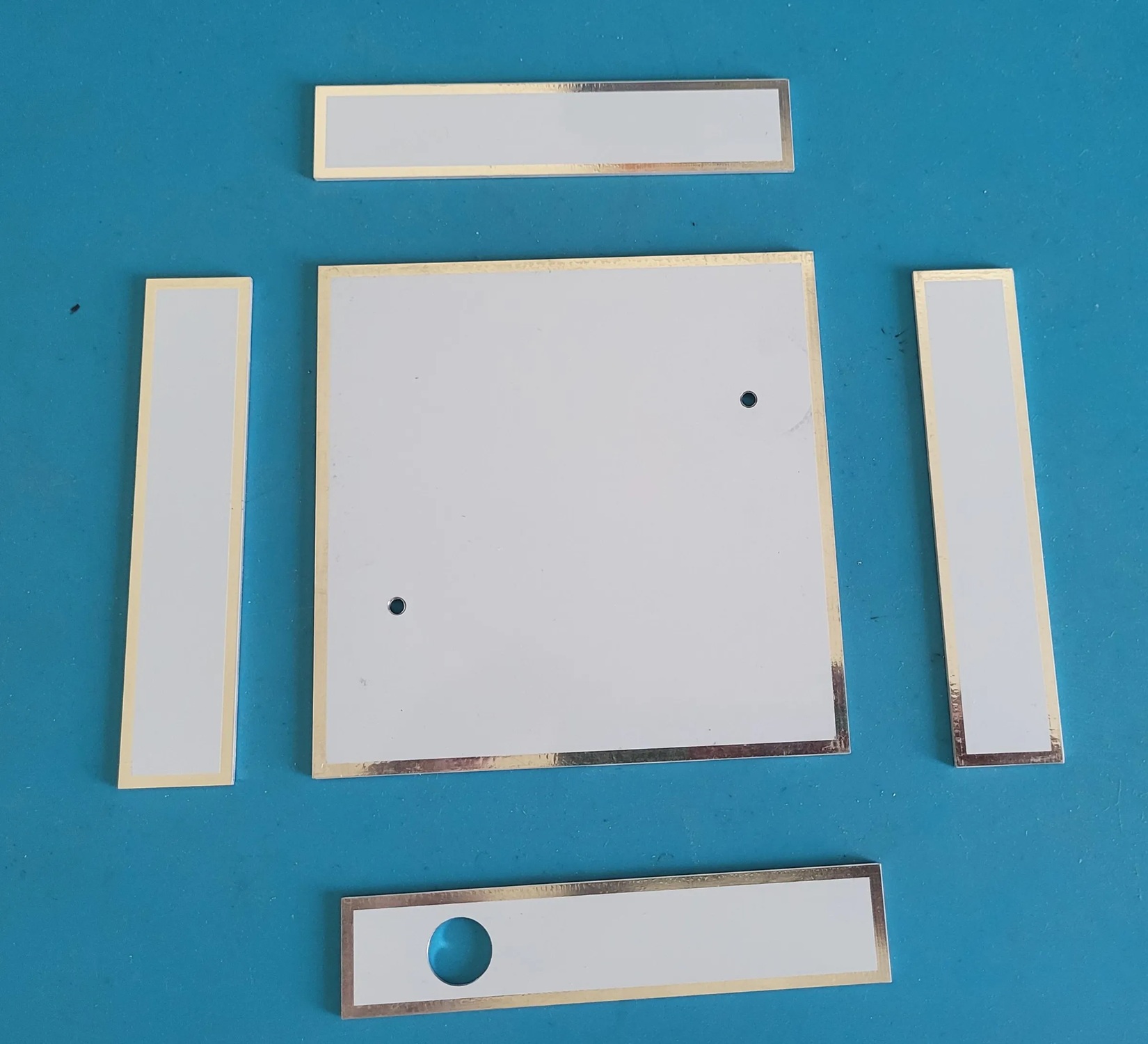 Aluminium enclosure parts