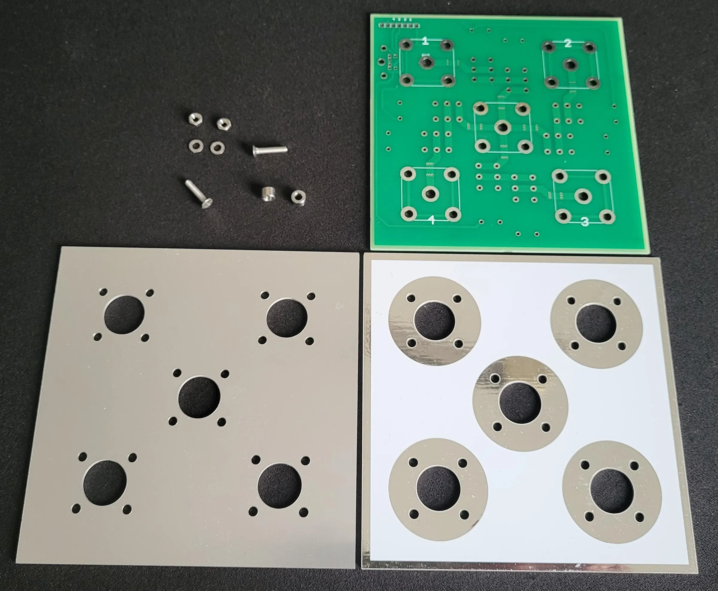 Connector panel assembly